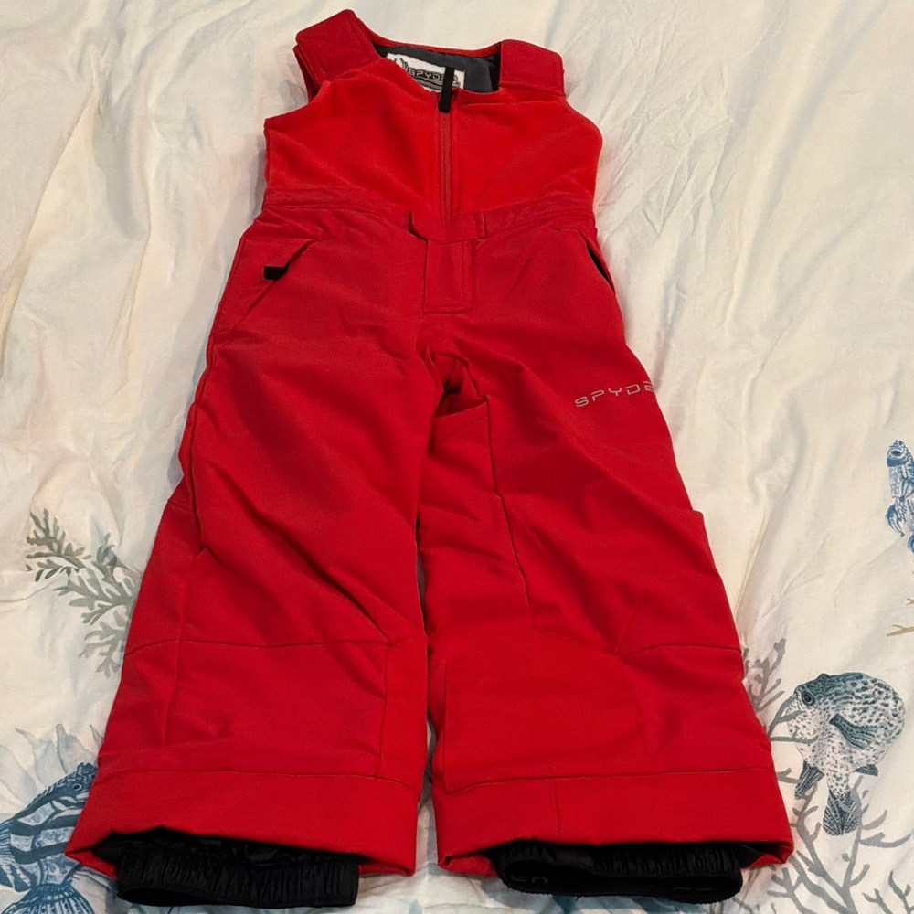 Spyder Little Kids Expedition Pants - Volcano Red - Size 6